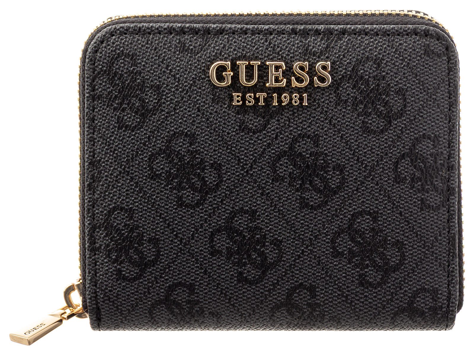 Guess Geldbörse SWSG7459137 LAUREL II SLG SMALL ZIP AROUND Woman (Stück, 1-tlg., 1), Logoschriftzug