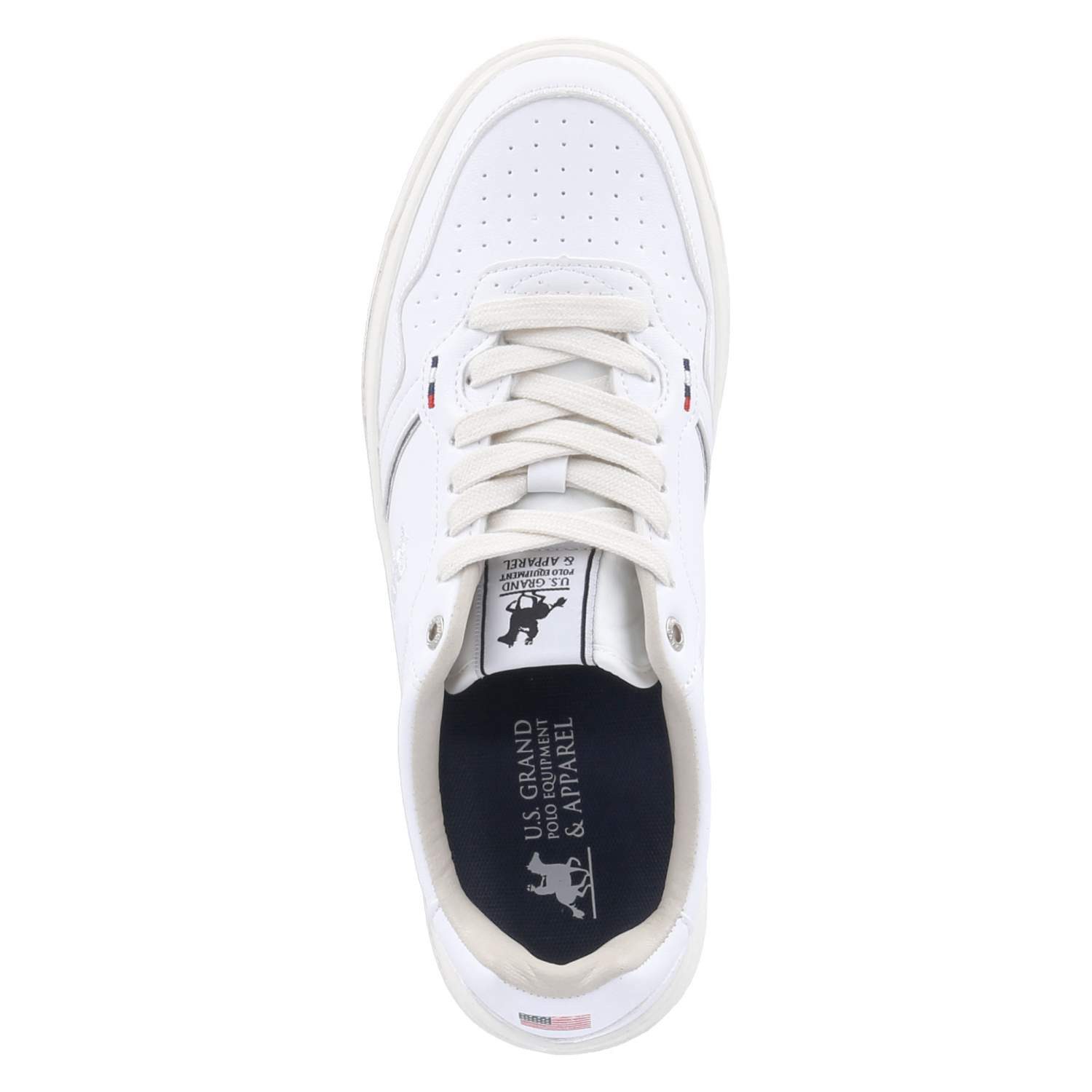 U.S. GRAND POLO U.S. Grand Polo GPM514220-1010 SP Herren Synthetik white Schnürschuh