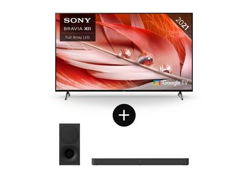 Sony XR-55X90J LED-Fernseher (139 cm/55 Zoll, 4K Ultra HD, Smart-TV, Android TV, Google TV, inkl. HT-SD40 2.1 Soundbar)