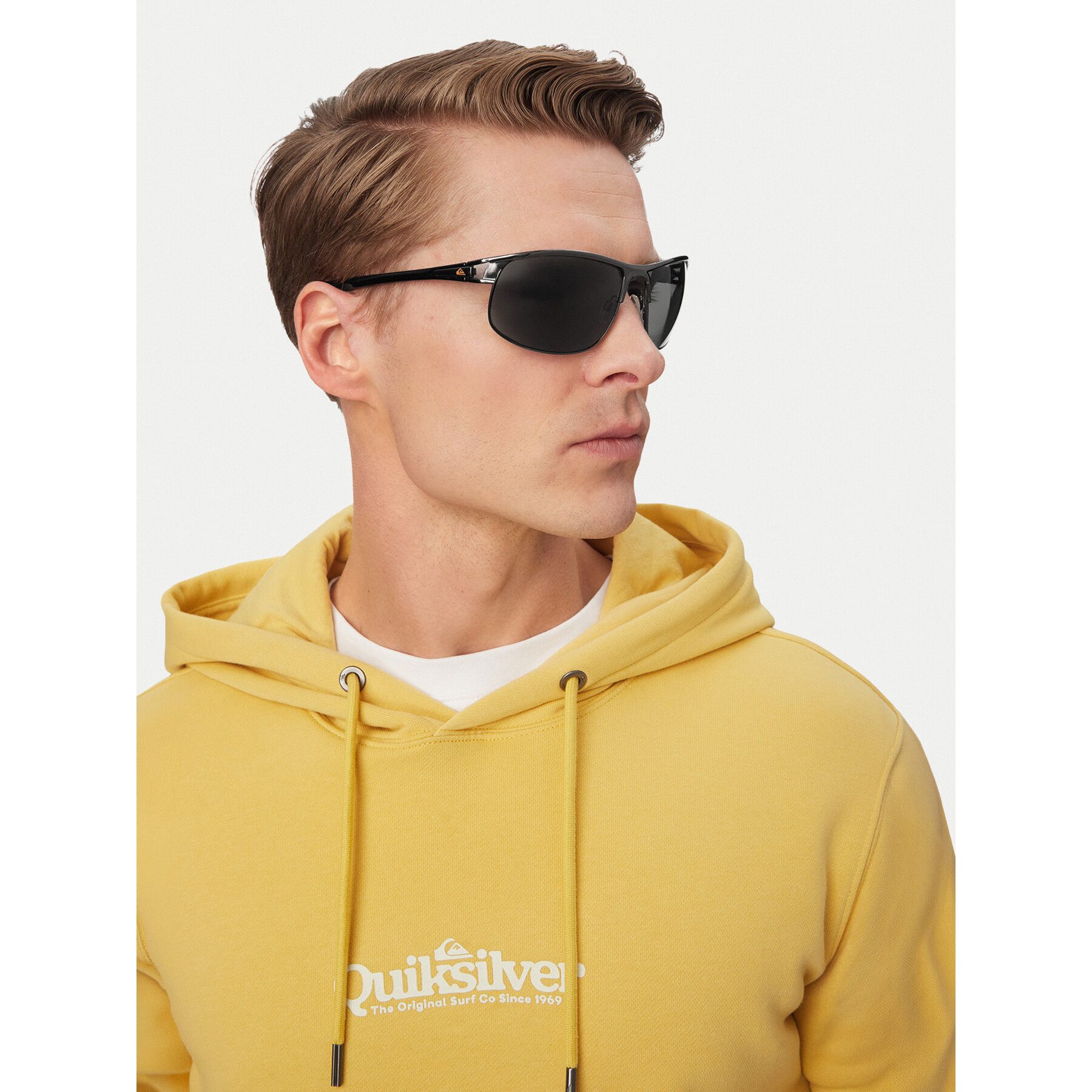 Quiksilver Sonnenbrille Quiksilver Herren-Sonnenbrille Schwarz