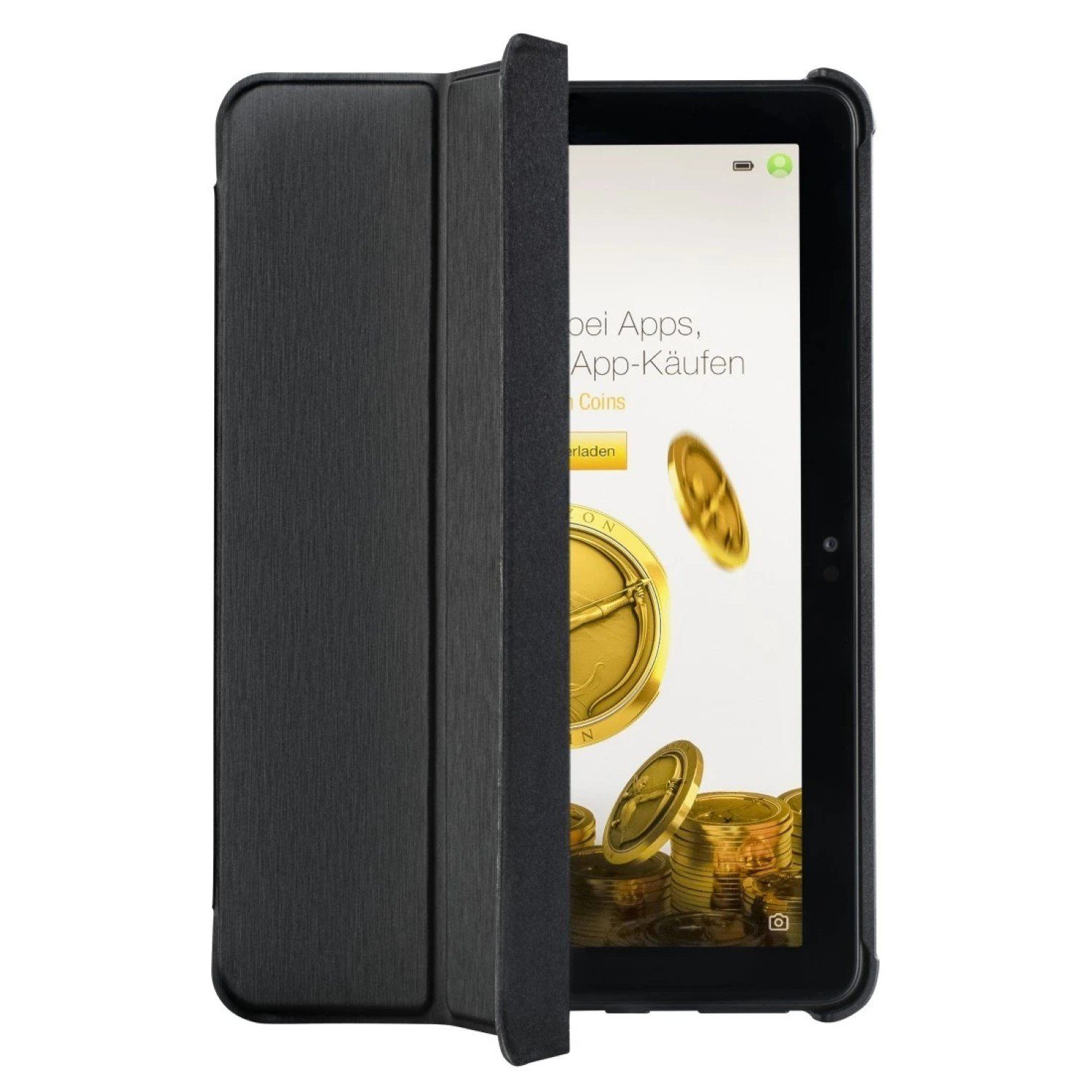Hama Tablet-Hülle Smart Case Fold Tasche Cover Schutz-Hülle Black, Cover als flexibler schlanker Schutz mit Standfunktion