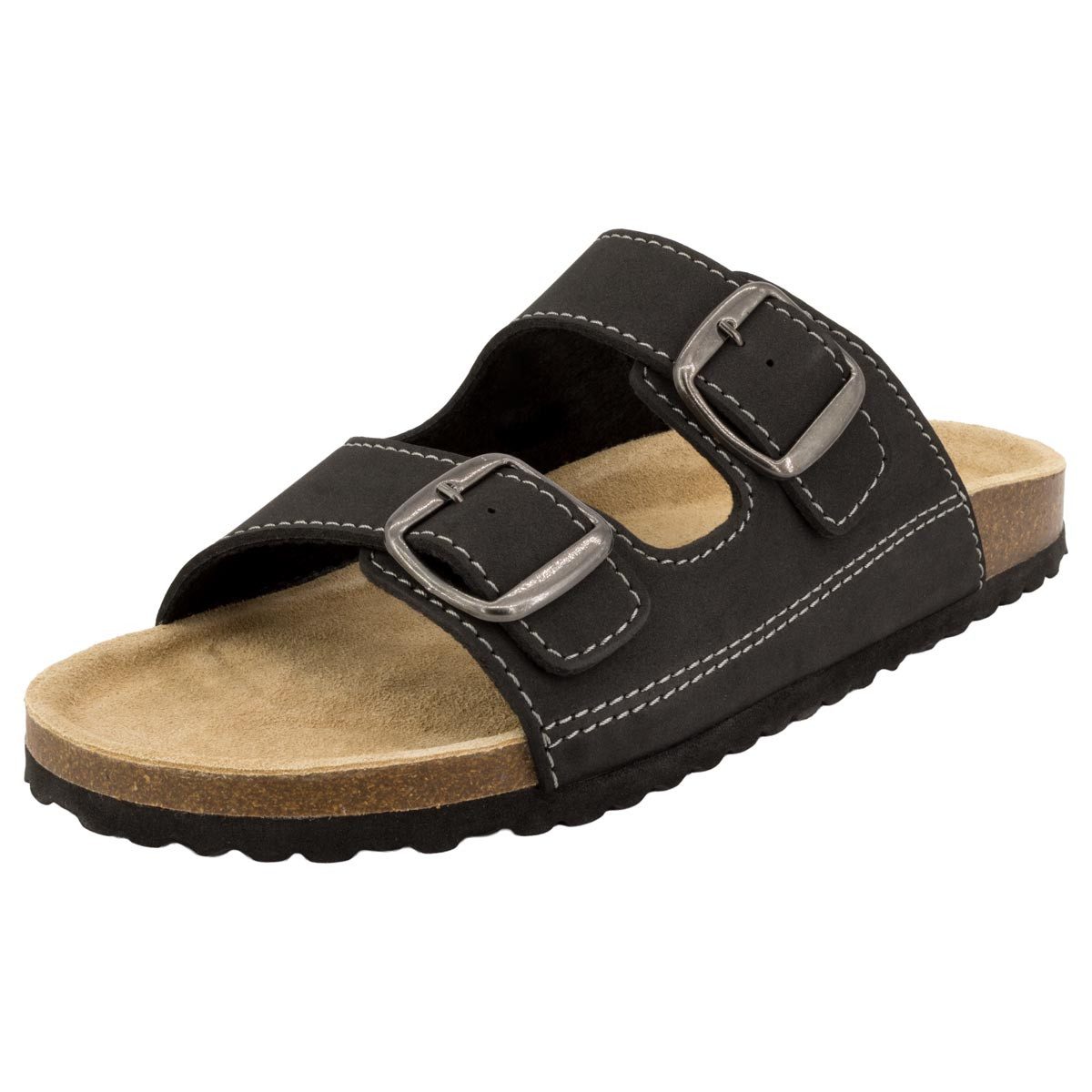 SUPERSOFT Classic Pantolette (1-tlg) Pantoletten - Zwei Schnallen, klassisch und zeitlos