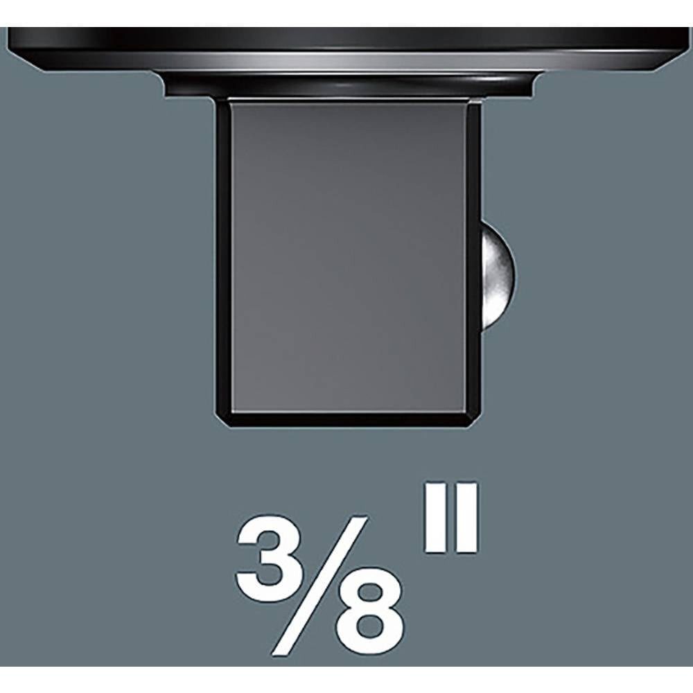 Wera Umschaltknarre 7775 Einsteck-Ringschlüssel, offen, 9x12 mm, 9x12 x 17 x 44