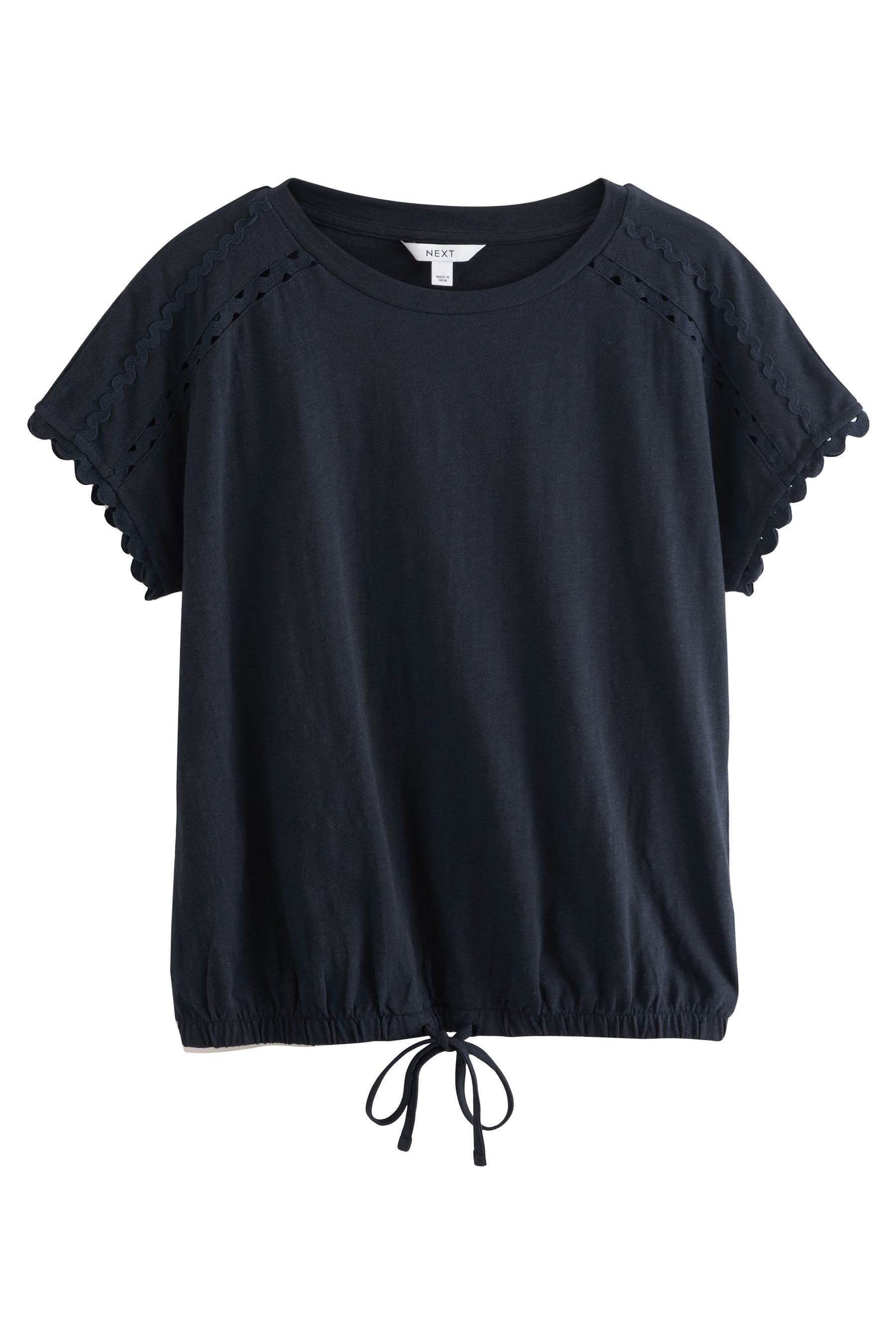 Next T-Shirt T-Shirt mit Ballonsaum (1-tlg) günstig online kaufen