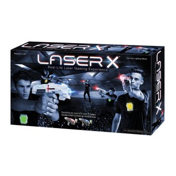 Laser X Laserpistole LAS88016, Laser X zwei Blastern Infrarotpistolen