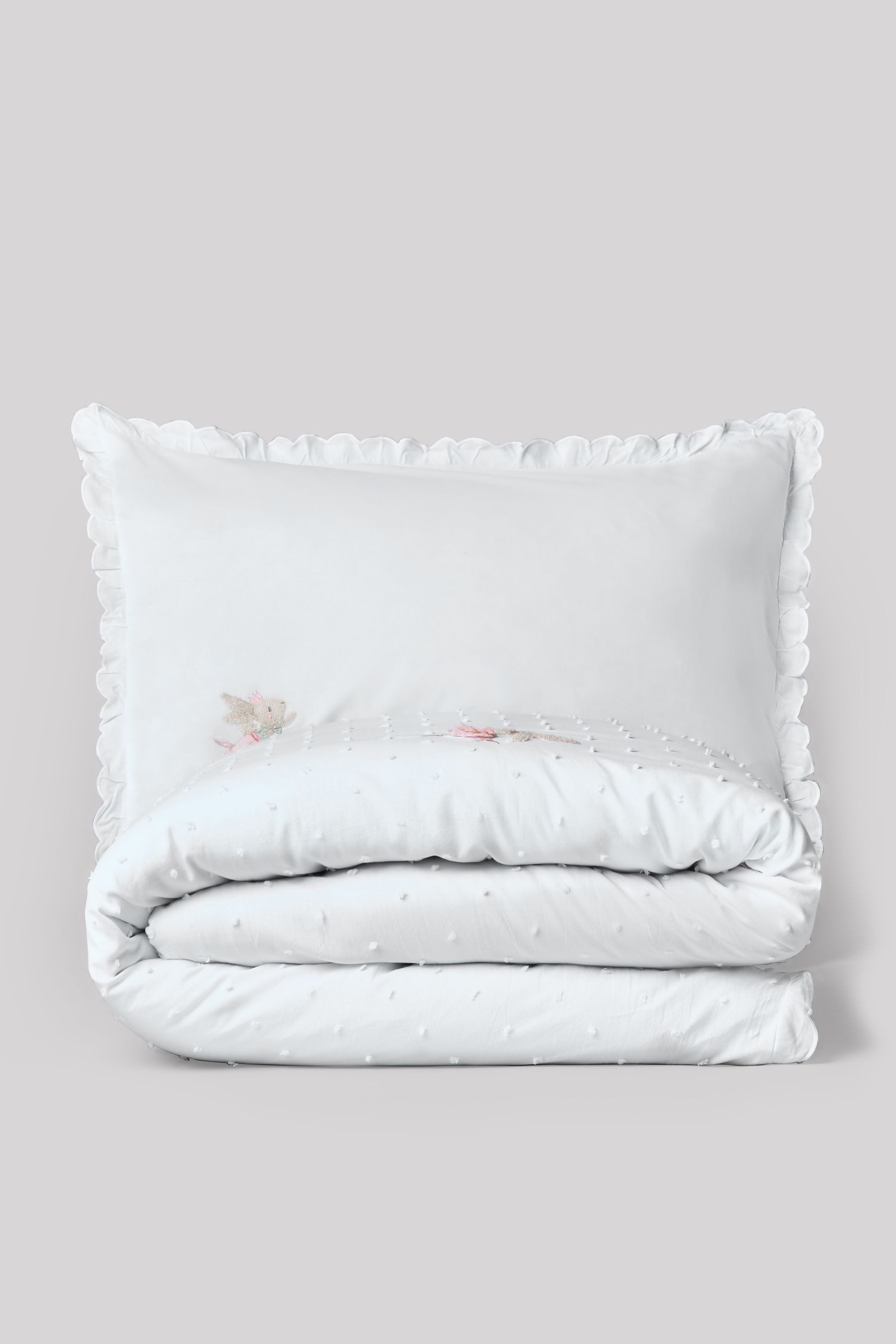 Next Bett-Set Bettgarnitur mit aufgestickten Häschen-Ballerinas, Bezug: Bau günstig online kaufen