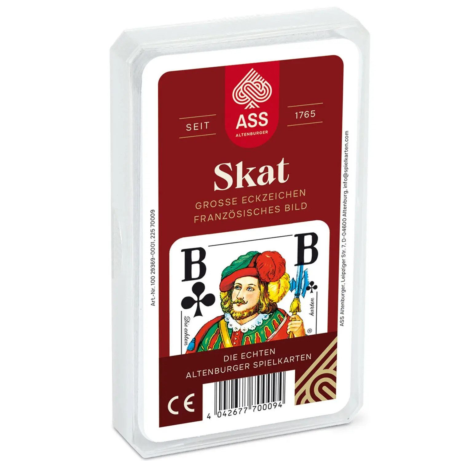 Cartamundi Spiel Senioren Skat. Französisches Bild