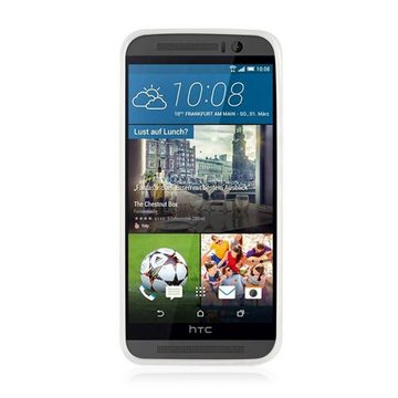 König Design Handyhülle HTC One M9, HTC One M9 Handyhülle Ultra Dünn Bumper Backcover Transparent