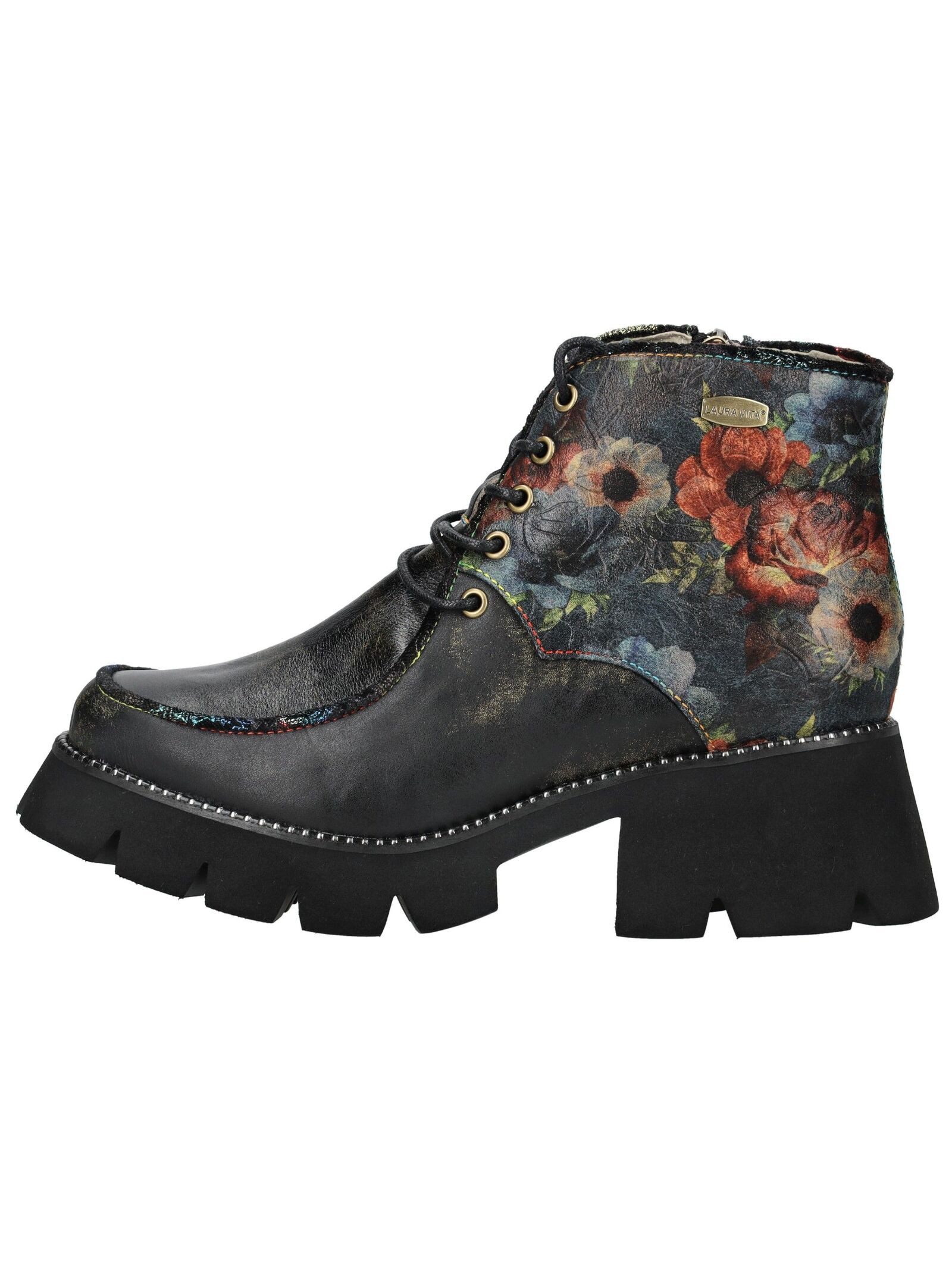 LAURA VITA LAURA VITA Stiefelette Leder/Textil Schnürstiefelette günstig online kaufen