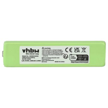 vhbw kompatibel mit Sharp AD-N55BT, IM-DR580H, IM-MT770, IM-MT877, Akku NiMH 1200 mAh (1,2 V)