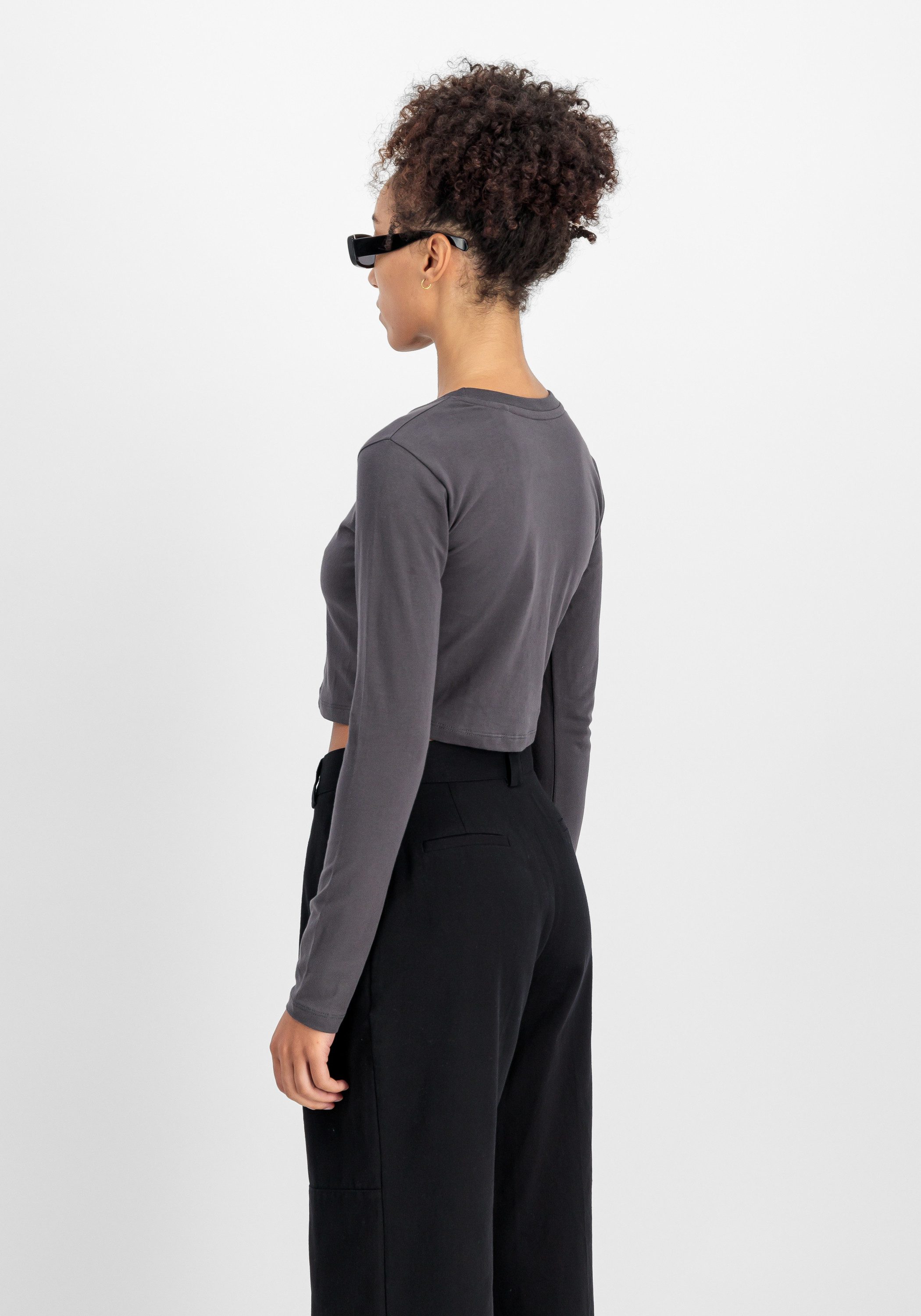 Alpha Industries Sweater Basic Cropped Longsleeve W