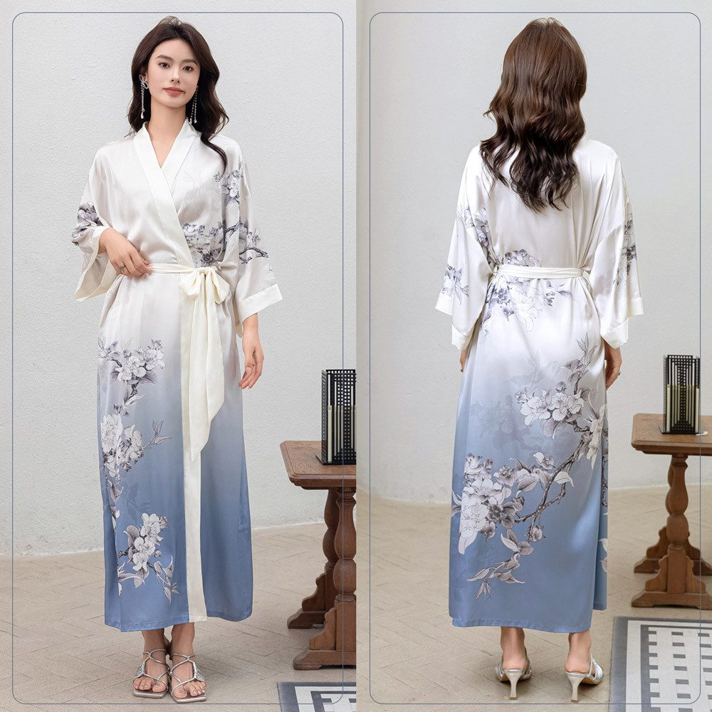 Vivi Idee Morgenmantel Kimono Bademantel, Schlafmantel günstig online kaufen