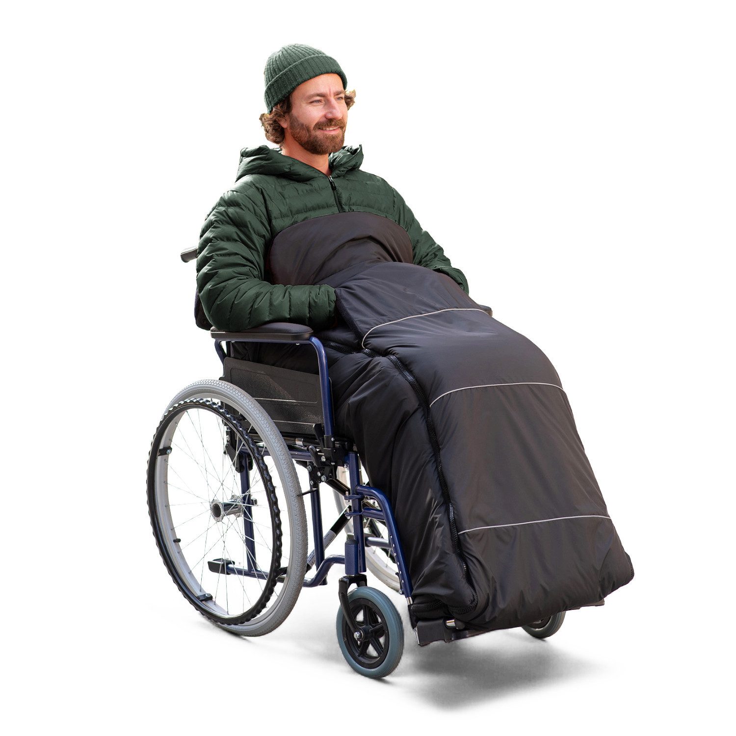 novely® Fußsack OWEN Rollstuhl-Fußsack aus Soft Fleece - Für Rollstühle ohn günstig online kaufen