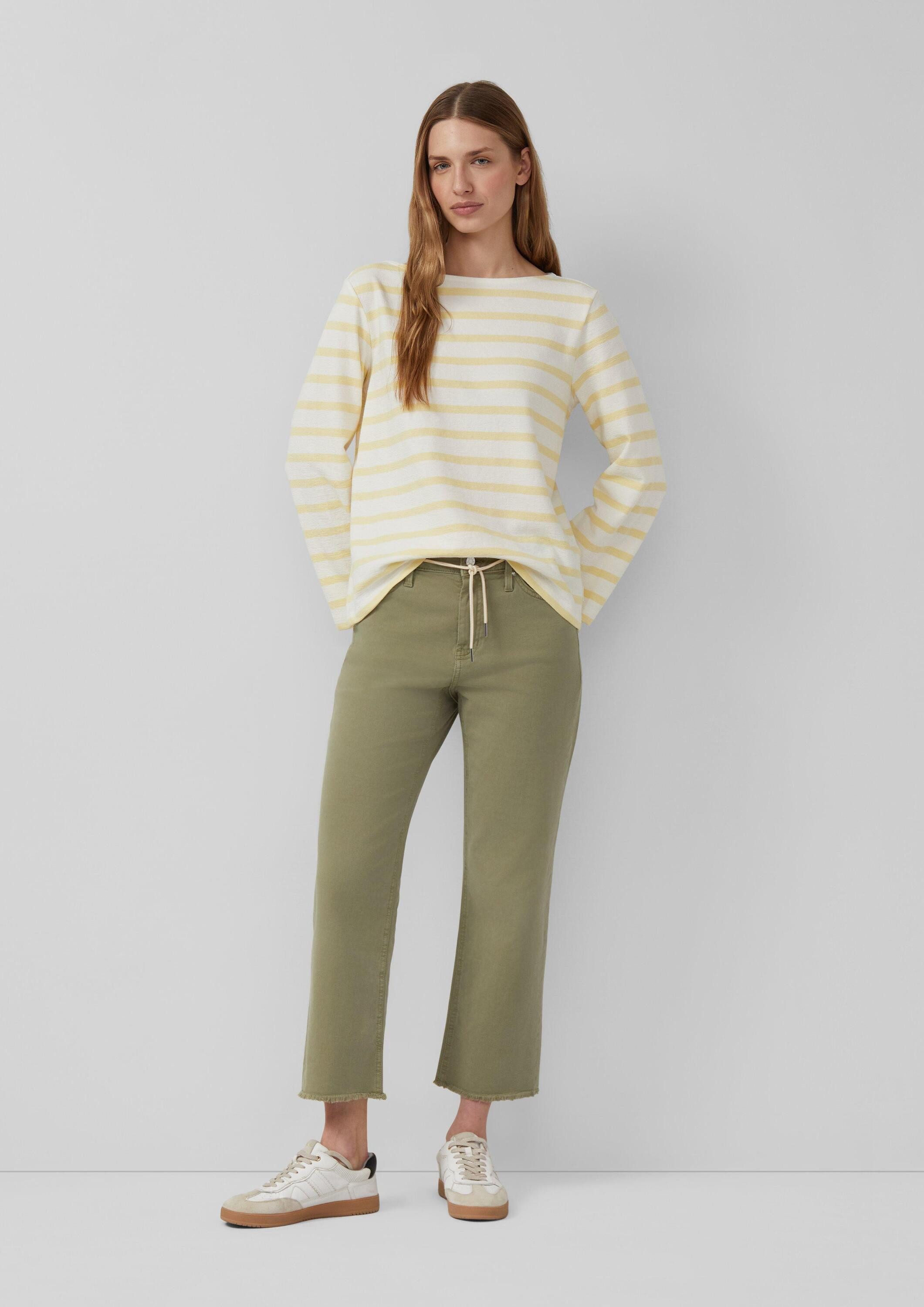 s.Oliver Regular-fit-Jeans Jeans-Hose KAROLIN Cropped Jeans Karolin / Regular Fit / Mid Rise / Straight Leg
