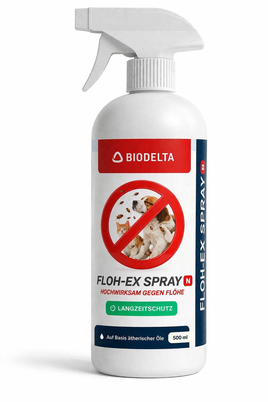 LTK-008 Biodelta Insektenspray Flohspray N, 0.5 l, Sprühflasche oder Kanister, 500 ml