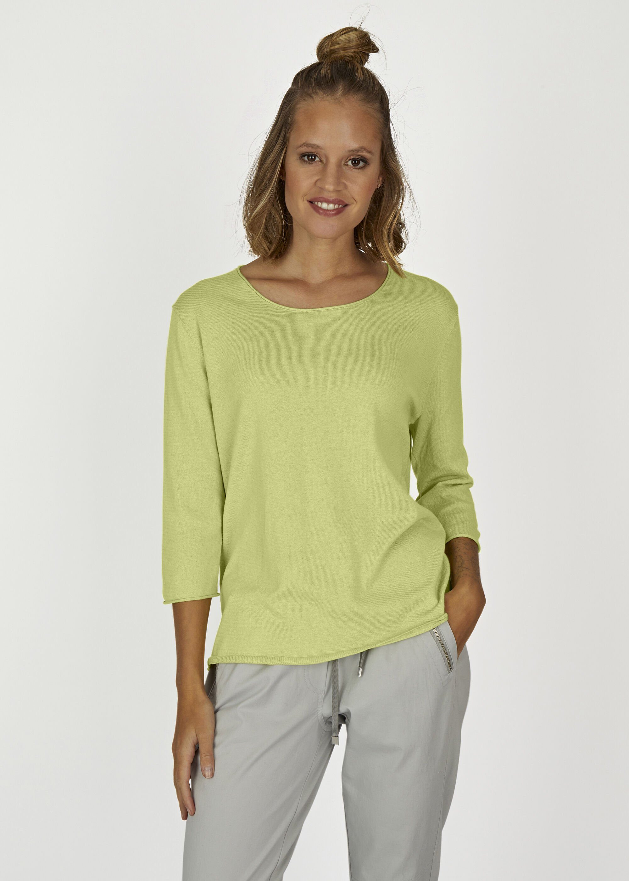 eve in paradise Rundhalspullover Pauline