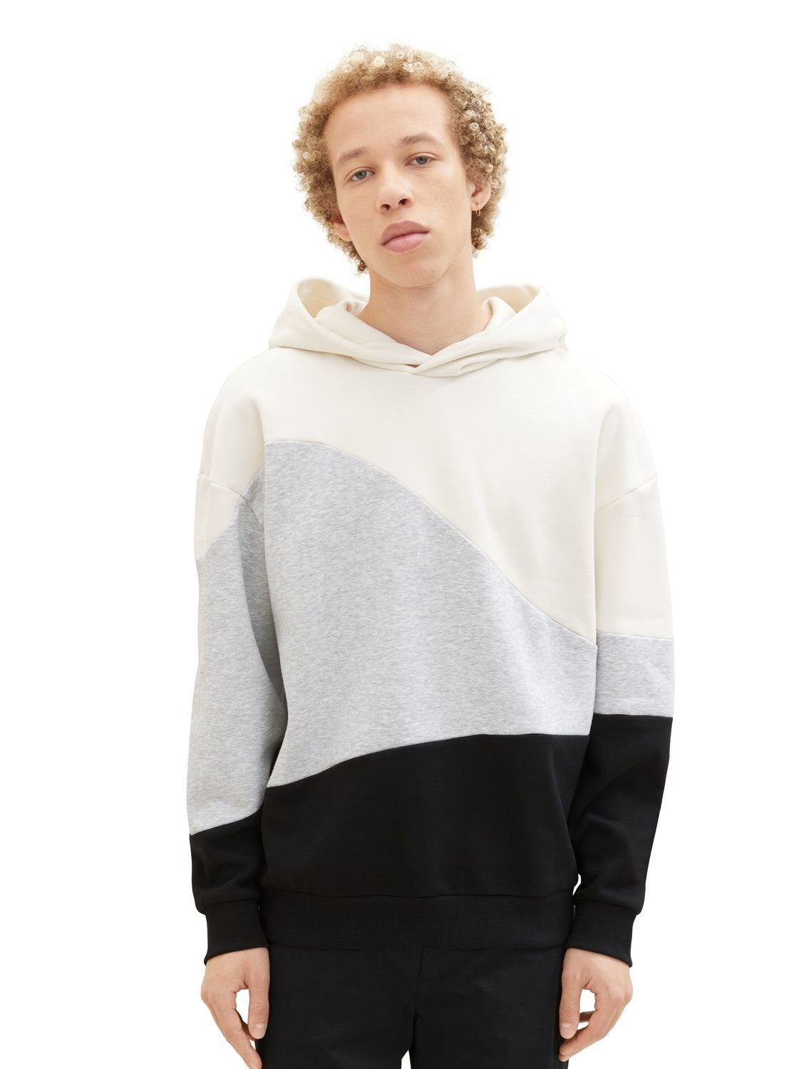 TOM TAILOR Denim Hoodie RELAXED COLORBLOCK günstig online kaufen