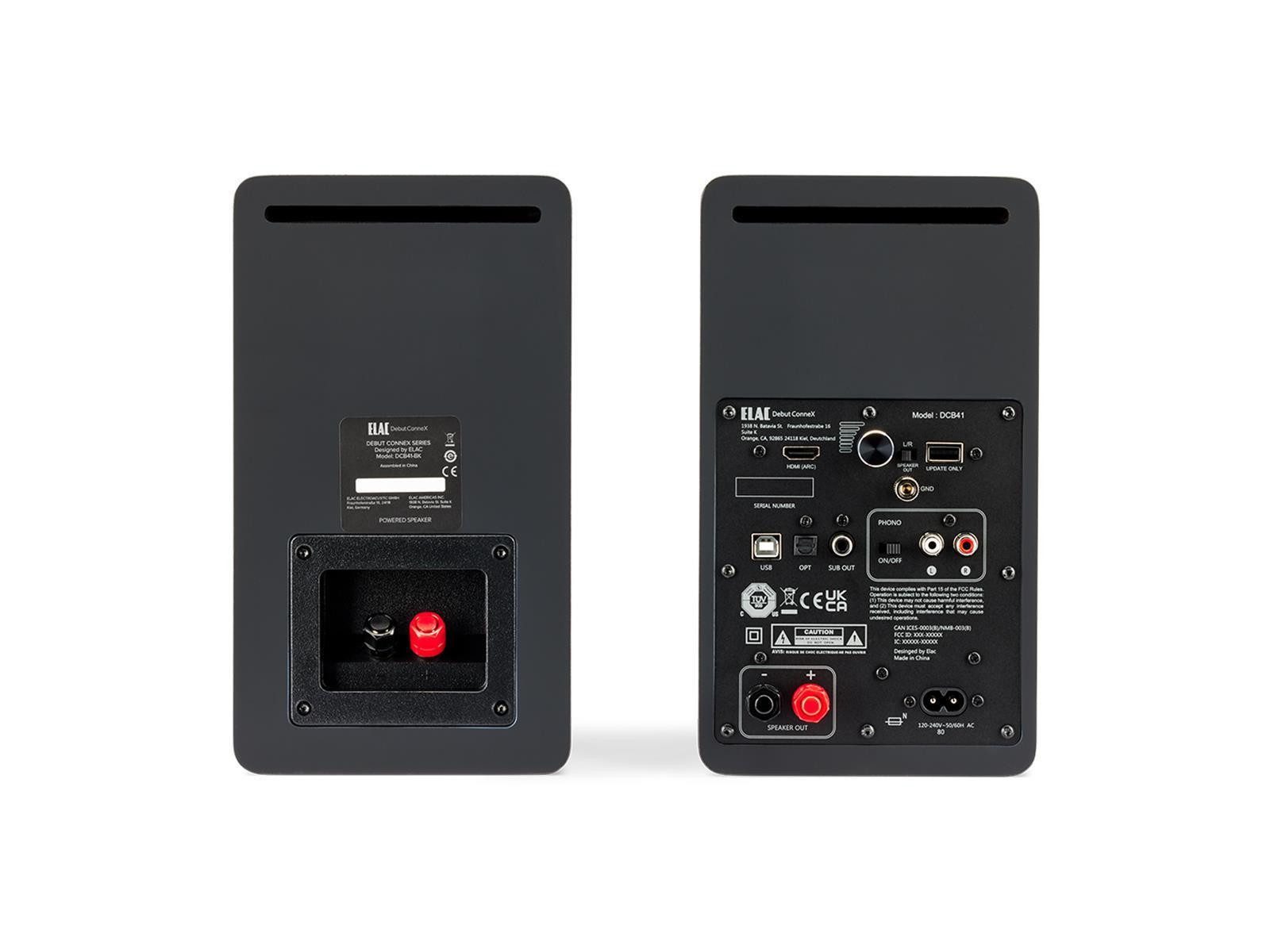 ELAC ELAC Debut ConneX DCB41 schwarz (Set) Portable-Lautsprecher