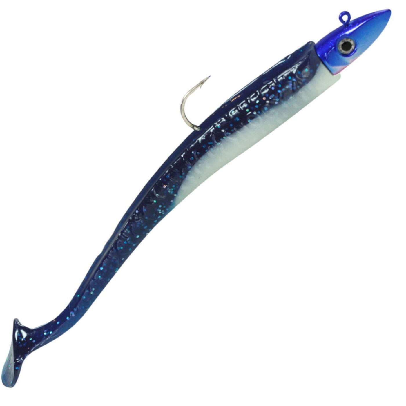 Hogy Kunstköder Hogy Twitcher + Paddle 20cm Gummifisch blue/black
