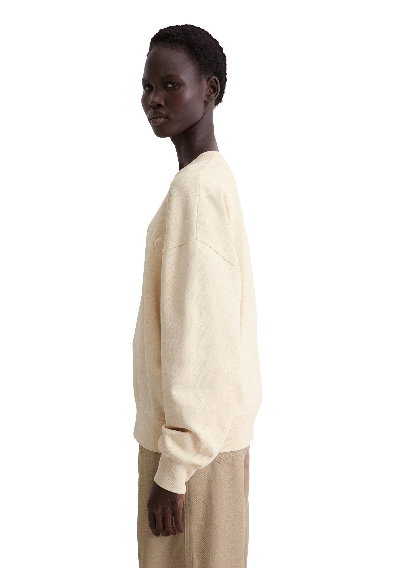 Marc O'Polo Sweatshirt aus Organic Cotton günstig online kaufen