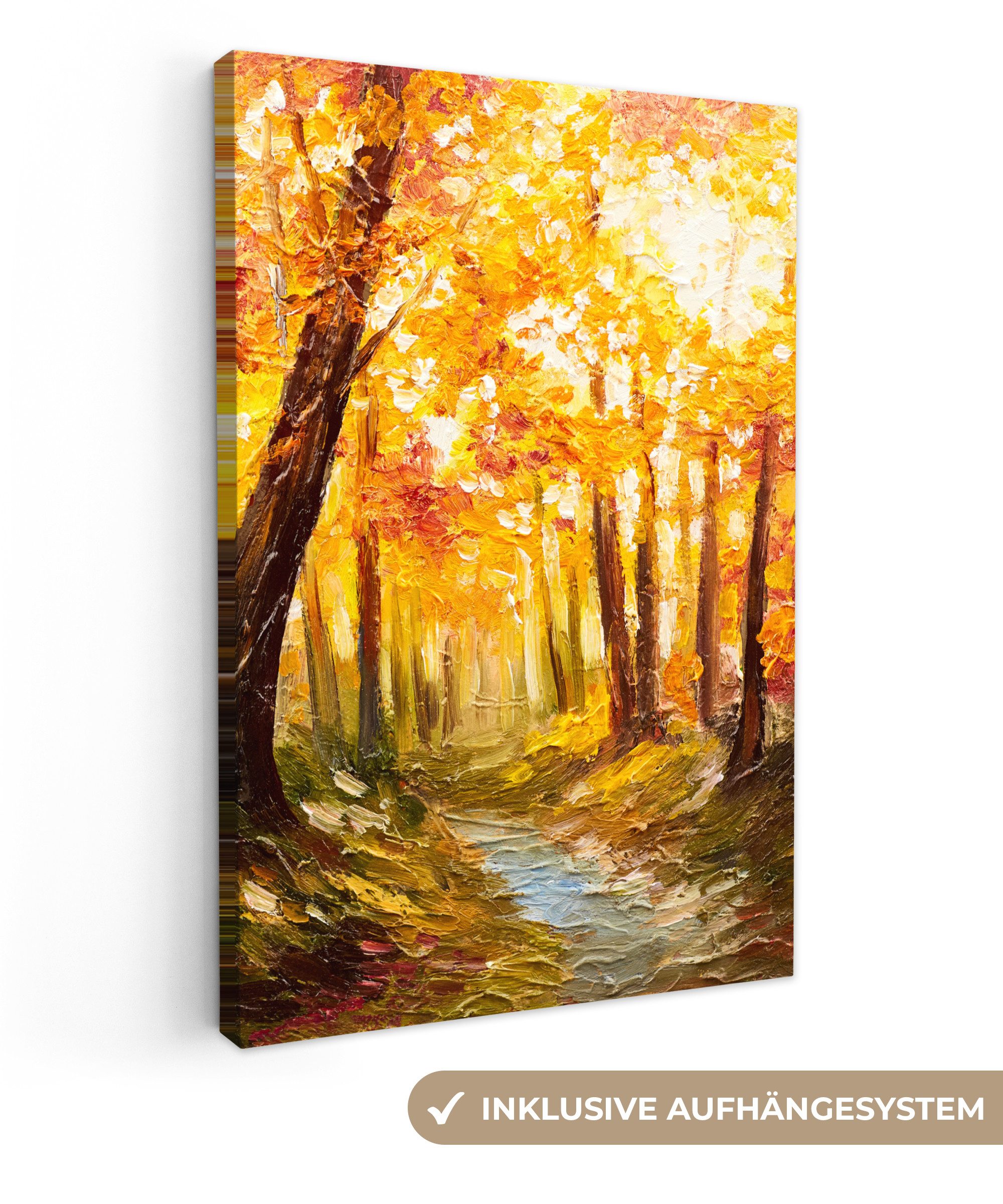 OneMillionCanvasses® Leinwandbild Kunstdrucke - Herbst - günstig online kaufen