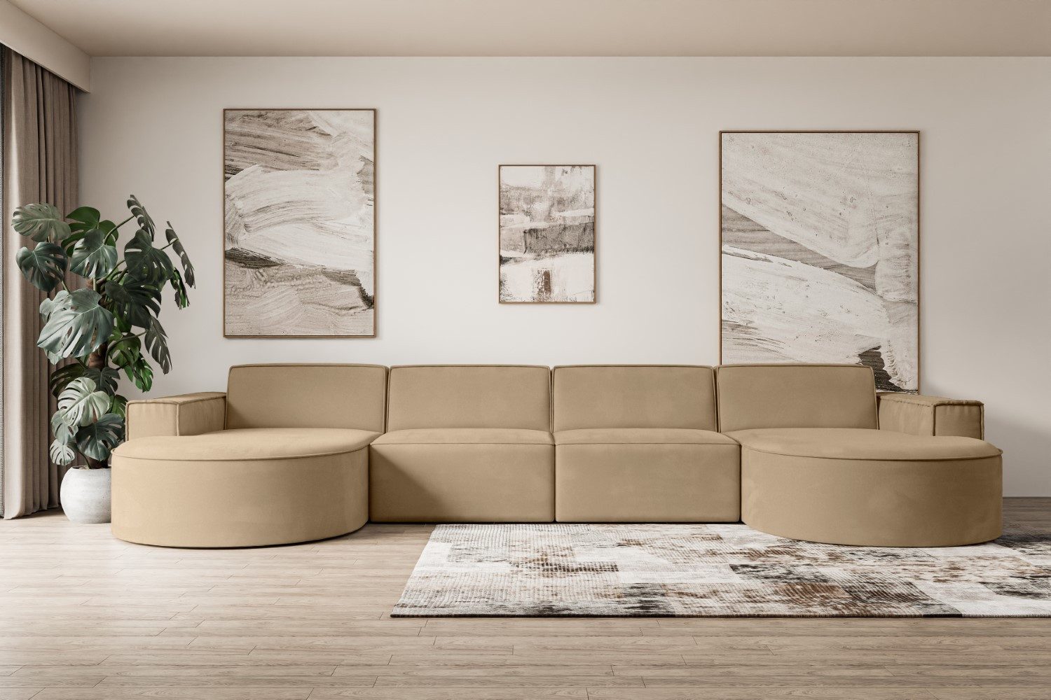 ALTDECOR Wohnlandschaft MARI-U2, Sofa Praktische Bequeme günstig online kaufen