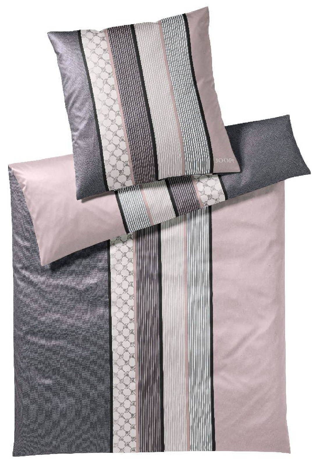 JOOP! Bettwäsche Cornflower Stripes, 100% Baumwolle günstig online kaufen