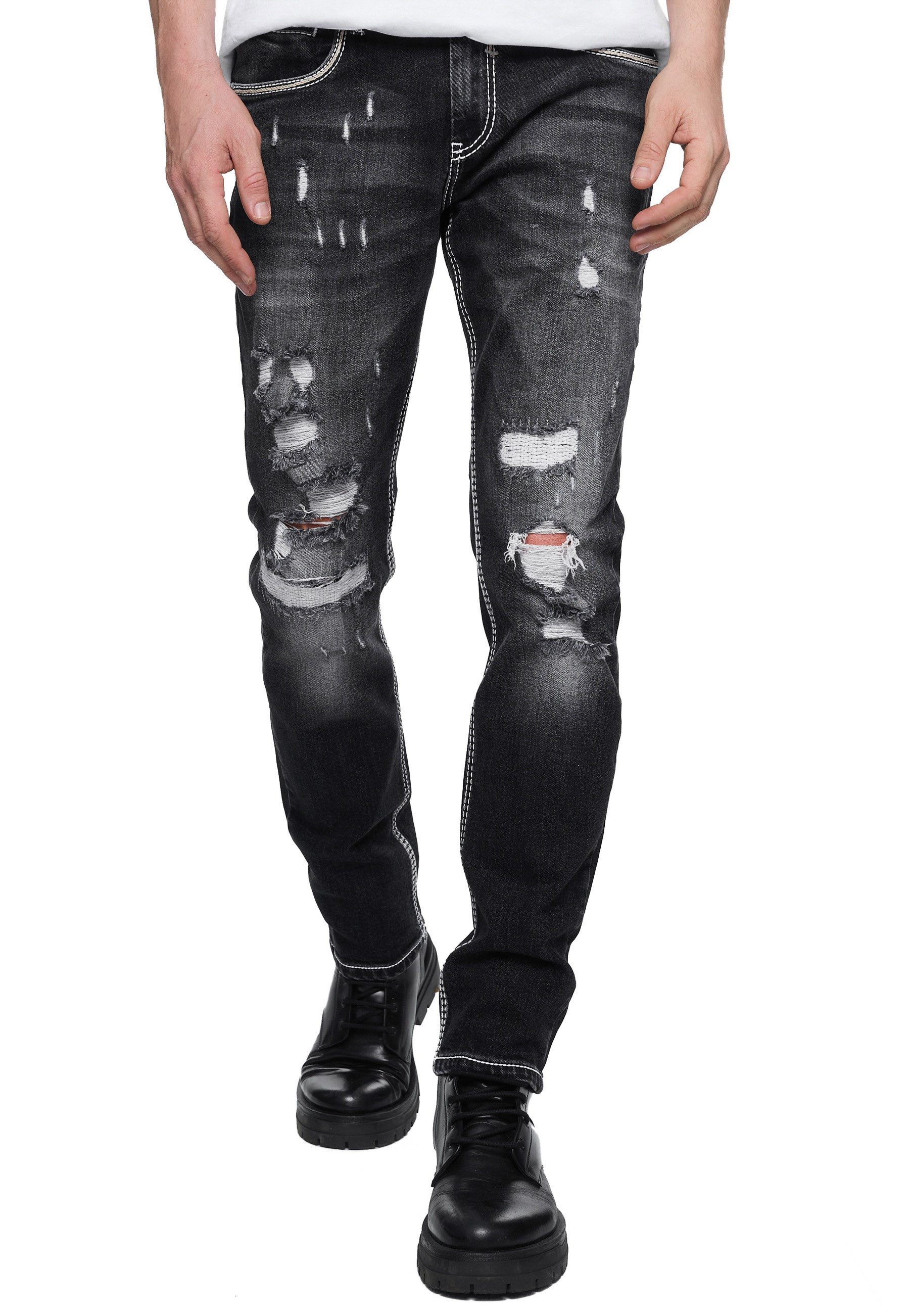 Rusty Neal Straight-Jeans MINO in klassischem Look