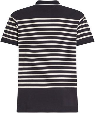 Tommy Hilfiger Poloshirt PLACED STRIPE POLO in gestreifter Optik