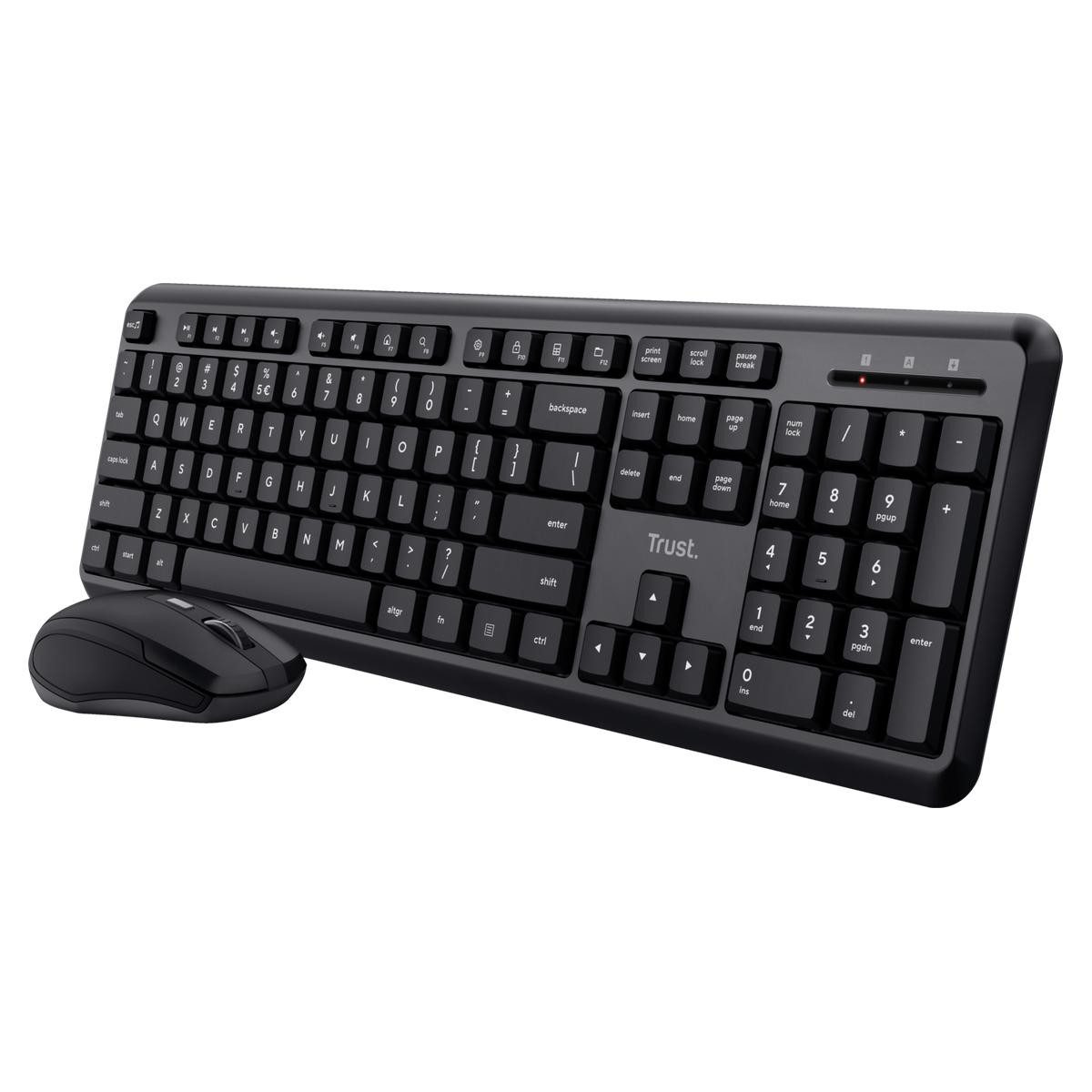 Trust Kombi Wireless TKM-350 Tastatur- und Maus-Set