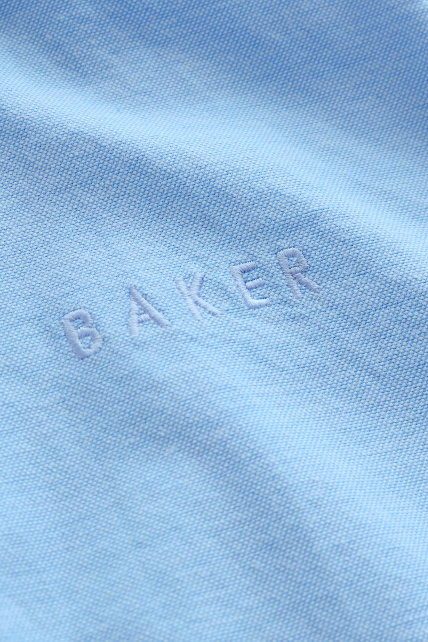 Baker by Ted Baker Kurzarmhemd Baker by Ted Baker kurzärmeliges Oxfordhemd (1-tlg)