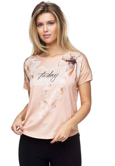 Decay T-Shirt mit tollem Blumen-Print