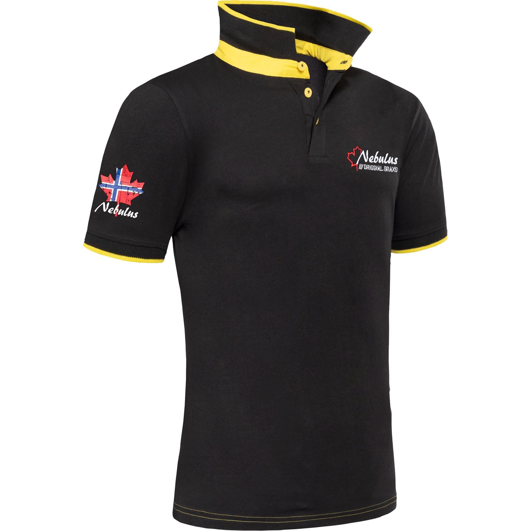 Nebulus Poloshirt JANDER, P4985 - Herren, schwarz, M