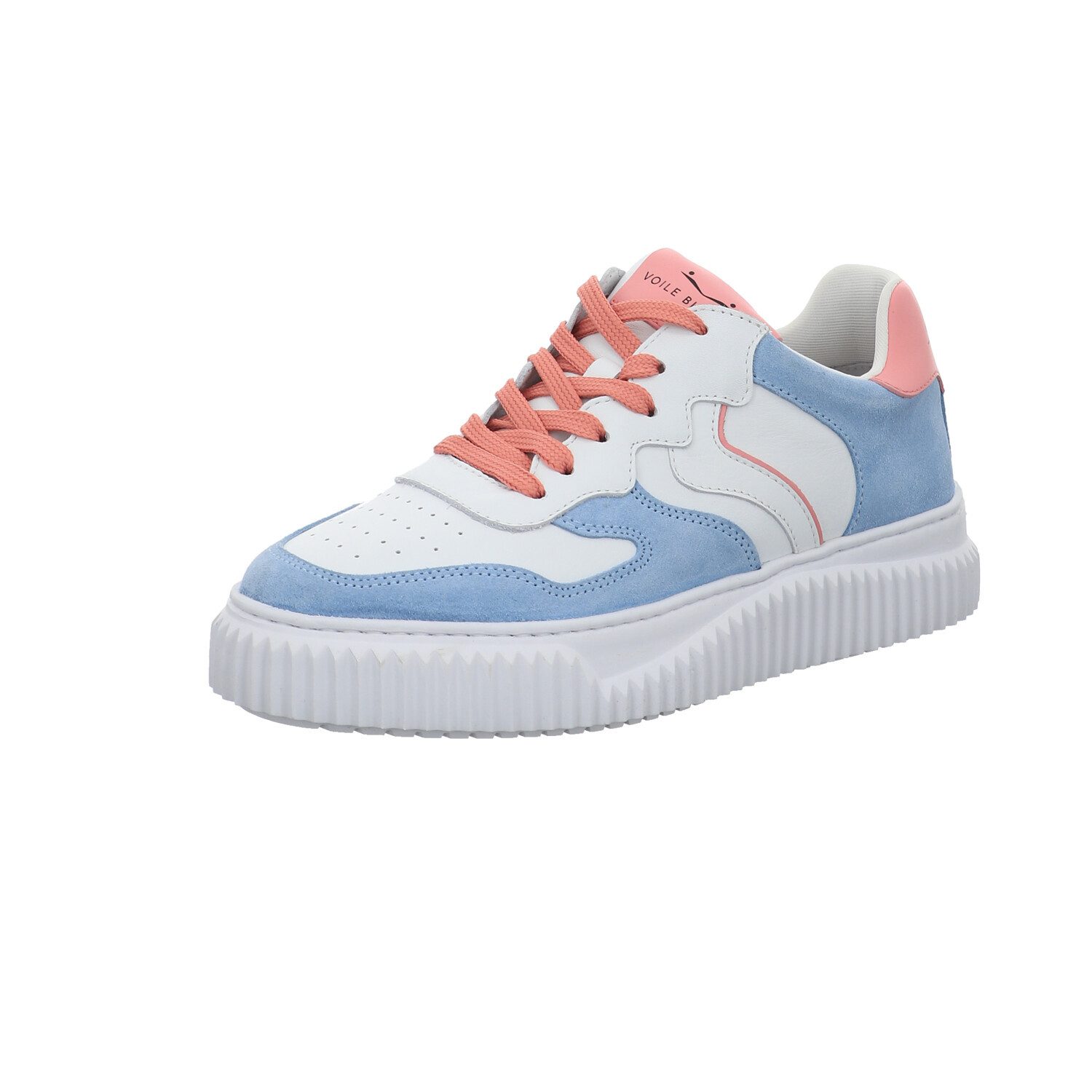 SKY BLUE WHITE Schnürschuh