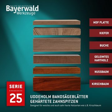 QUALITÄT AUS DEUTSCHLAND Bayerwald Werkzeuge Bandsägeblatt Uddeholm Bandsägeblatt zahnhart  2820 x 20 x, 0.5 mm (Dicke)