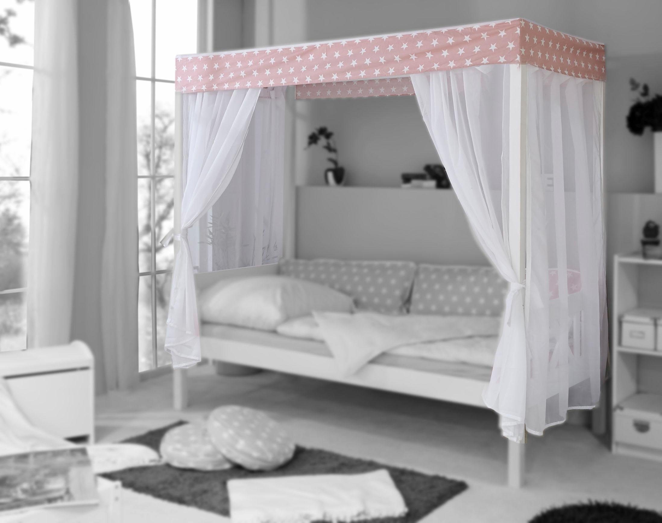 Ticaa Betthimmel Lino (Set, 4-tlg), passend zum Himmelbett »Lino« günstig online kaufen