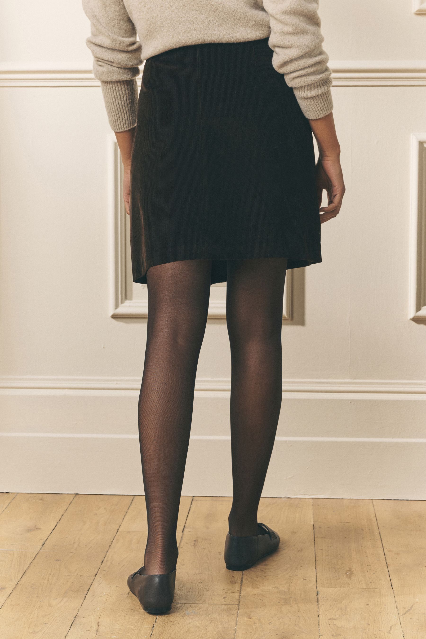LAURA ASHLEY Minirock Laura Ashley Cord-Minirock mit Knopfleiste (1-tlg) günstig online kaufen