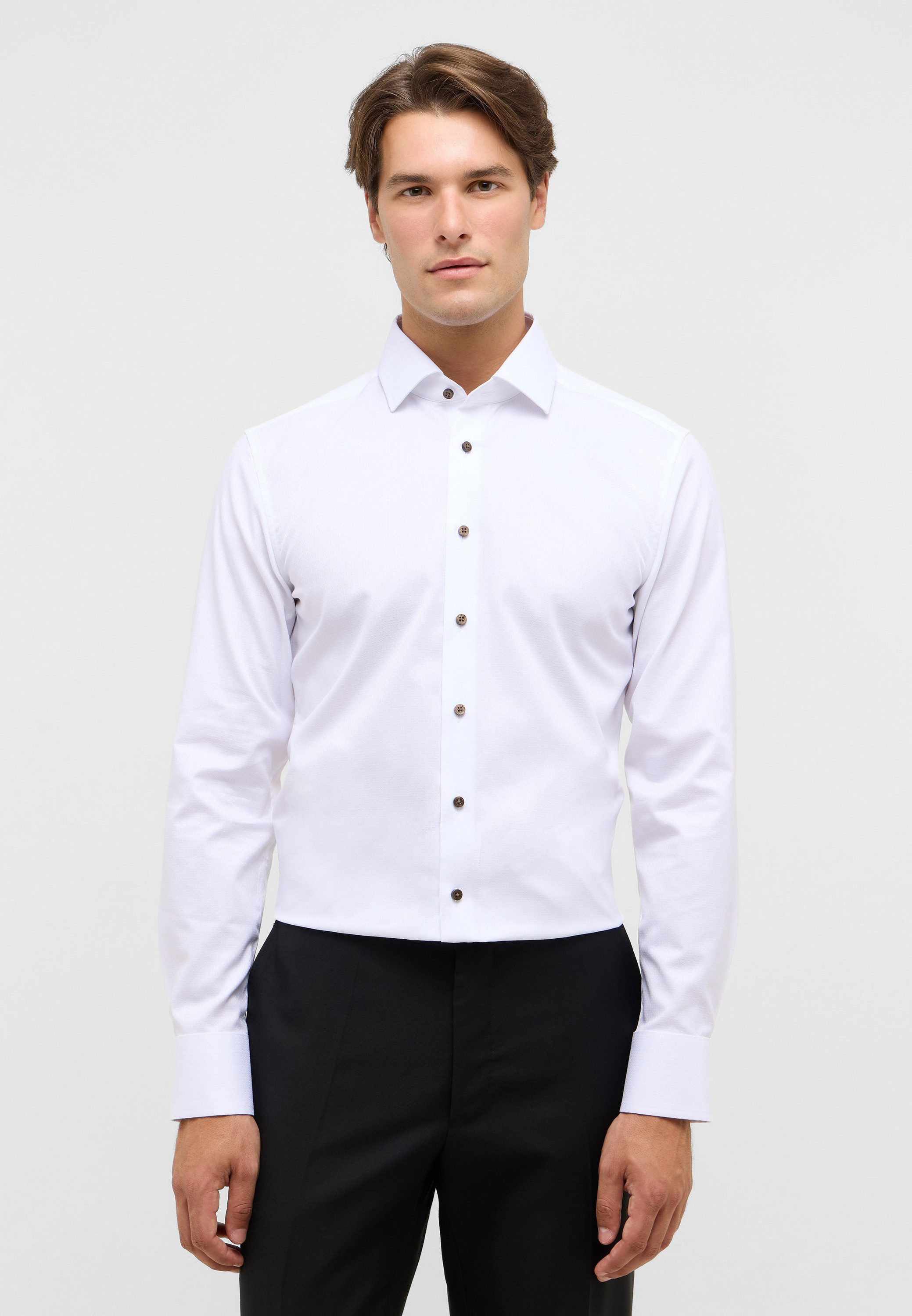 Eterna Langarmhemd SLIM FIT NON IRON (bügelfrei)