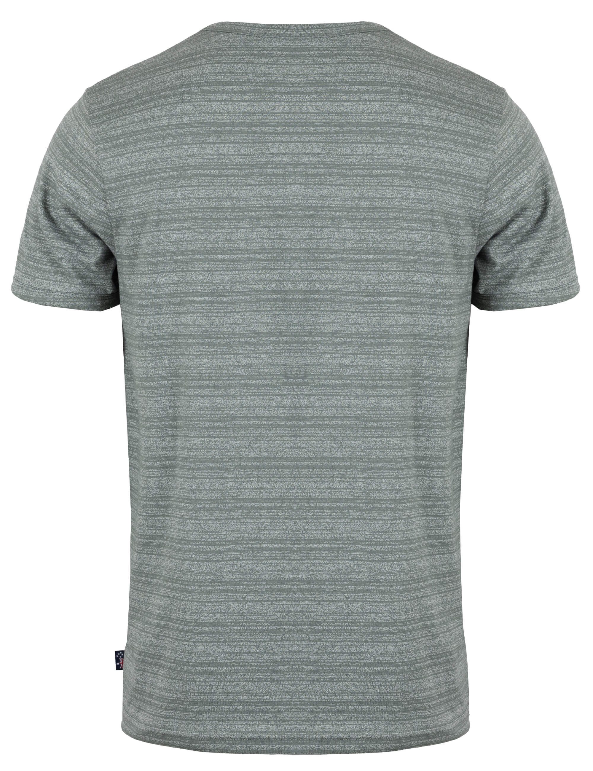 ROADSIGN australia T-Shirt Gravel (1, 1-tlg., 1) dezenter Schriftprint auf melierter Optik aus softem Material
