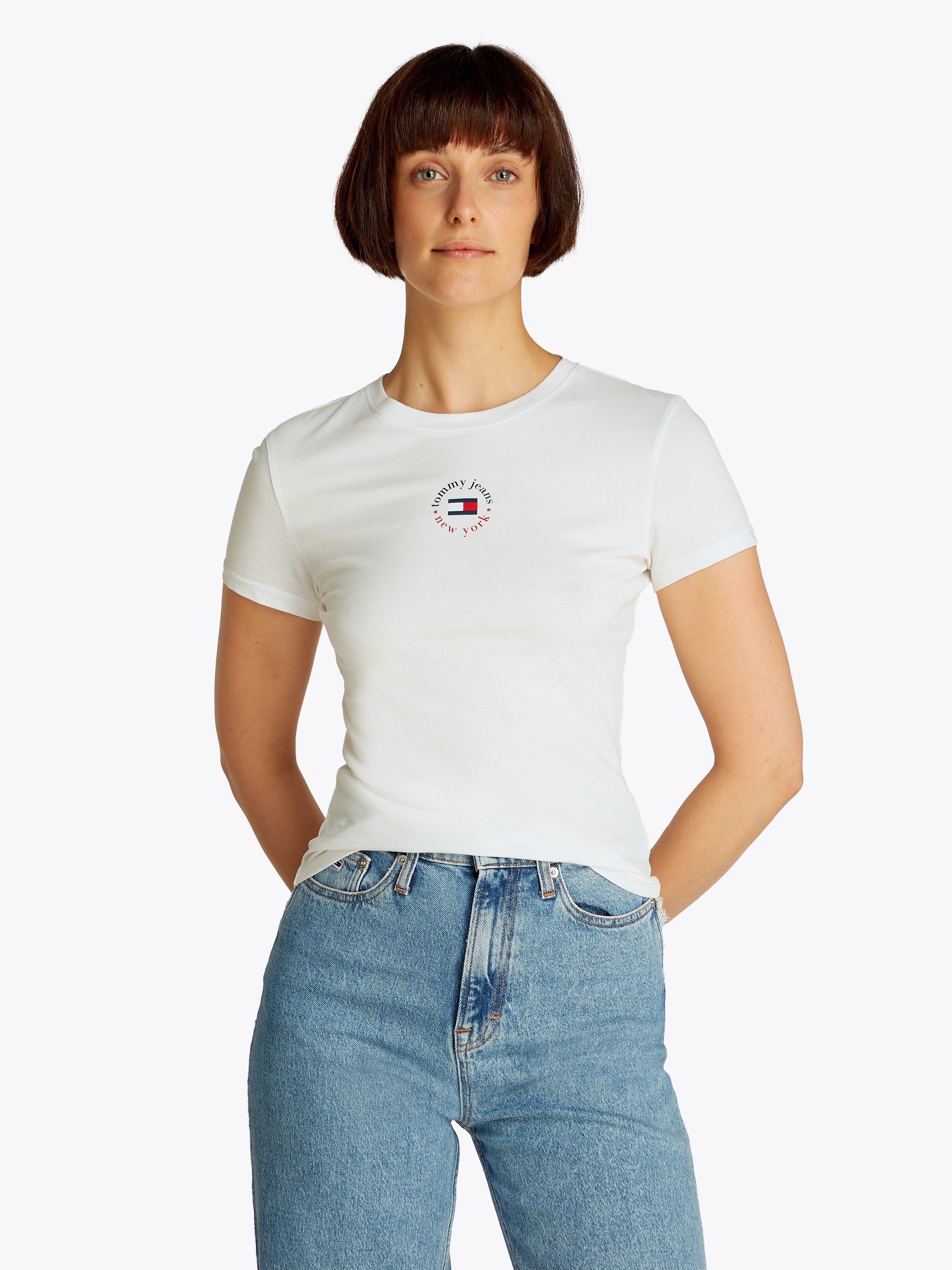 Tommy Jeans T-Shirt TJW SLIM ESSENTIAL günstig online kaufen