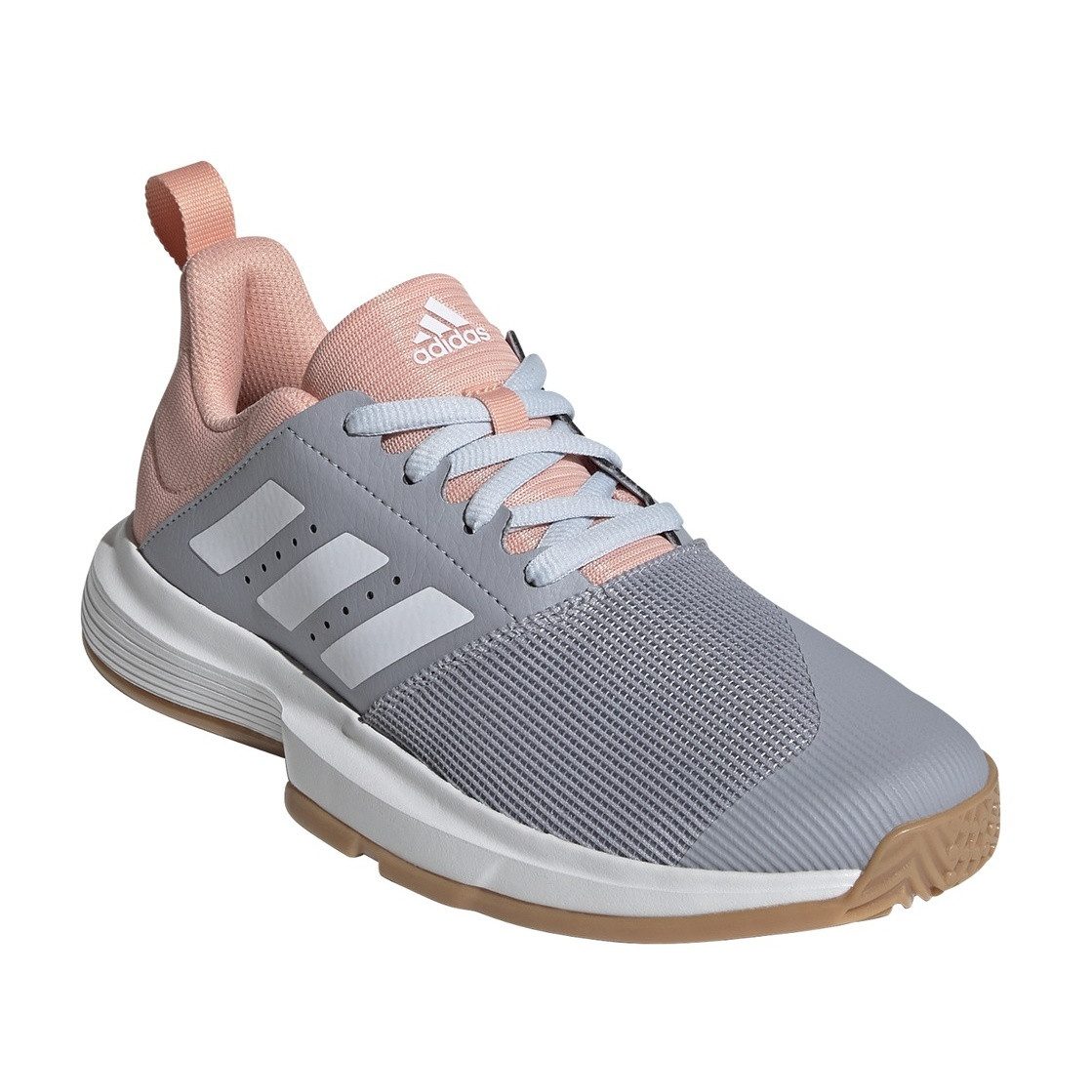 adidas Performance Hallen-Indoorschuhe Essence grau Damen Squashschuh