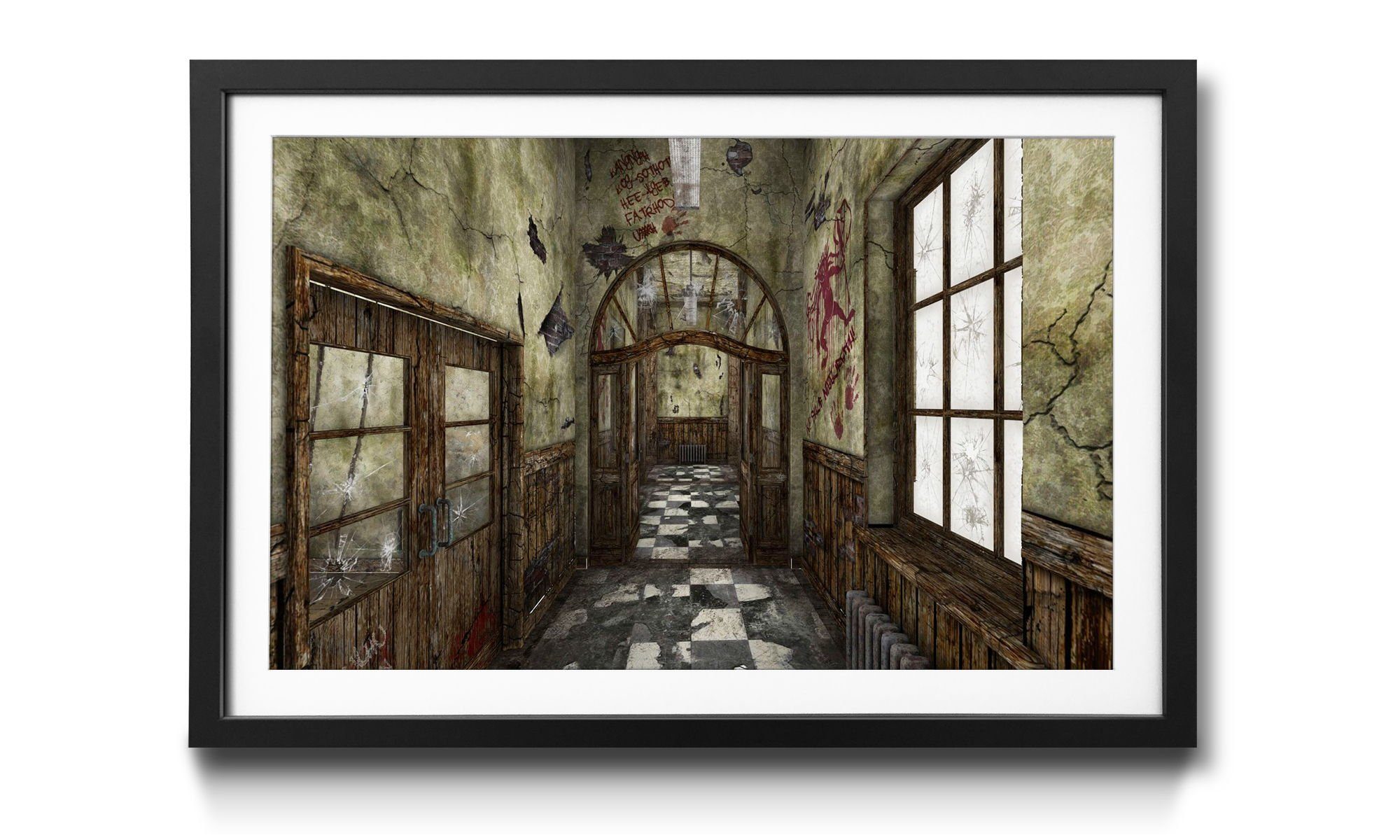 Place, WandbilderXXL Wandbild, Rahmen Situation, Lost 4 erhältlich Größen mit Bild in Spooky