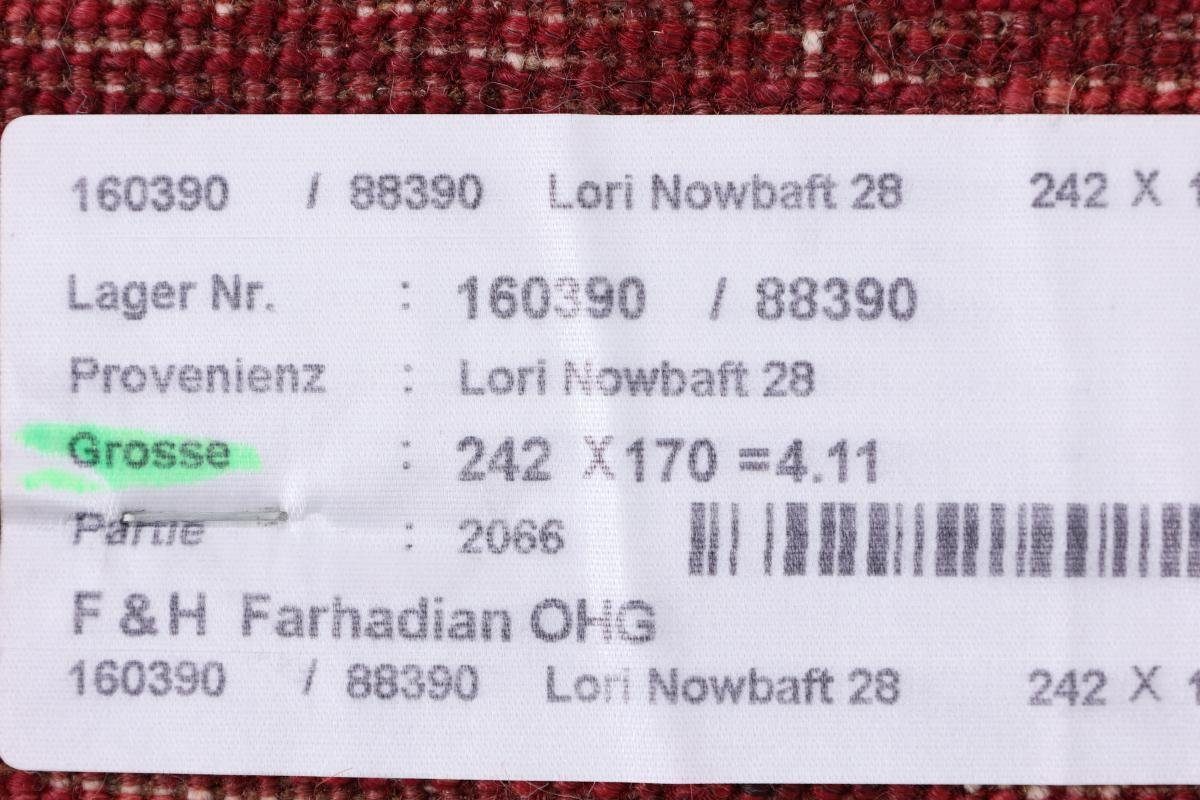 mm Trading, Loribaft 12 Orientteppich Nowbaft Moderner, 171x241 Handgeknüpfter Höhe: rechteckig, Perser Gabbeh Nain