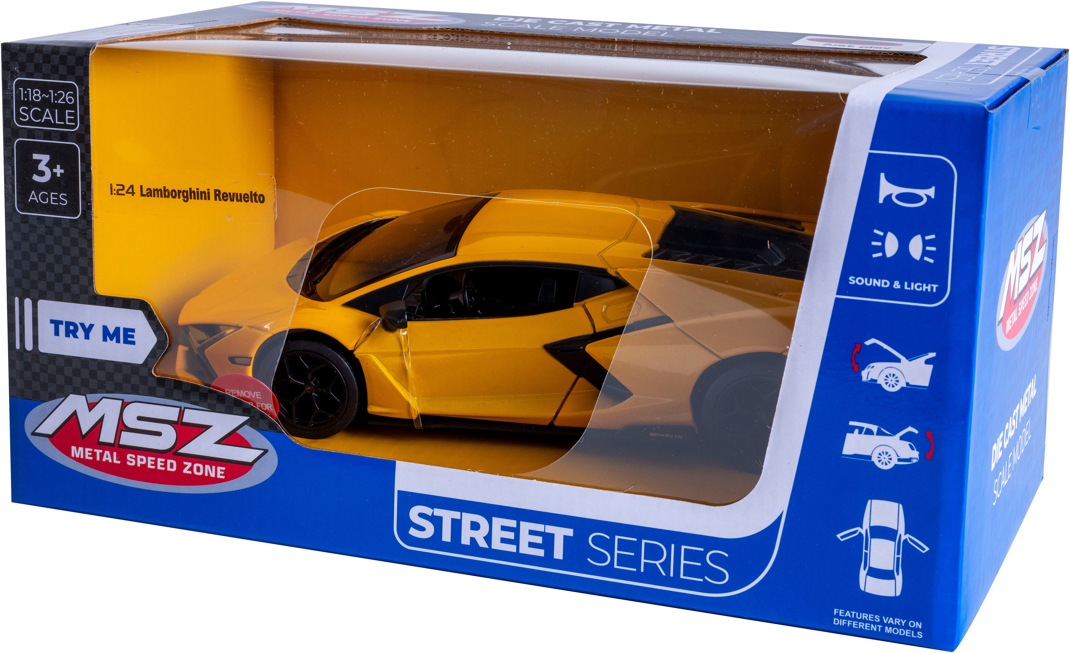Jamara Spielzeug-Auto Diecast, Lamborghini Revuelto gelb inkluisve Batterie günstig online kaufen