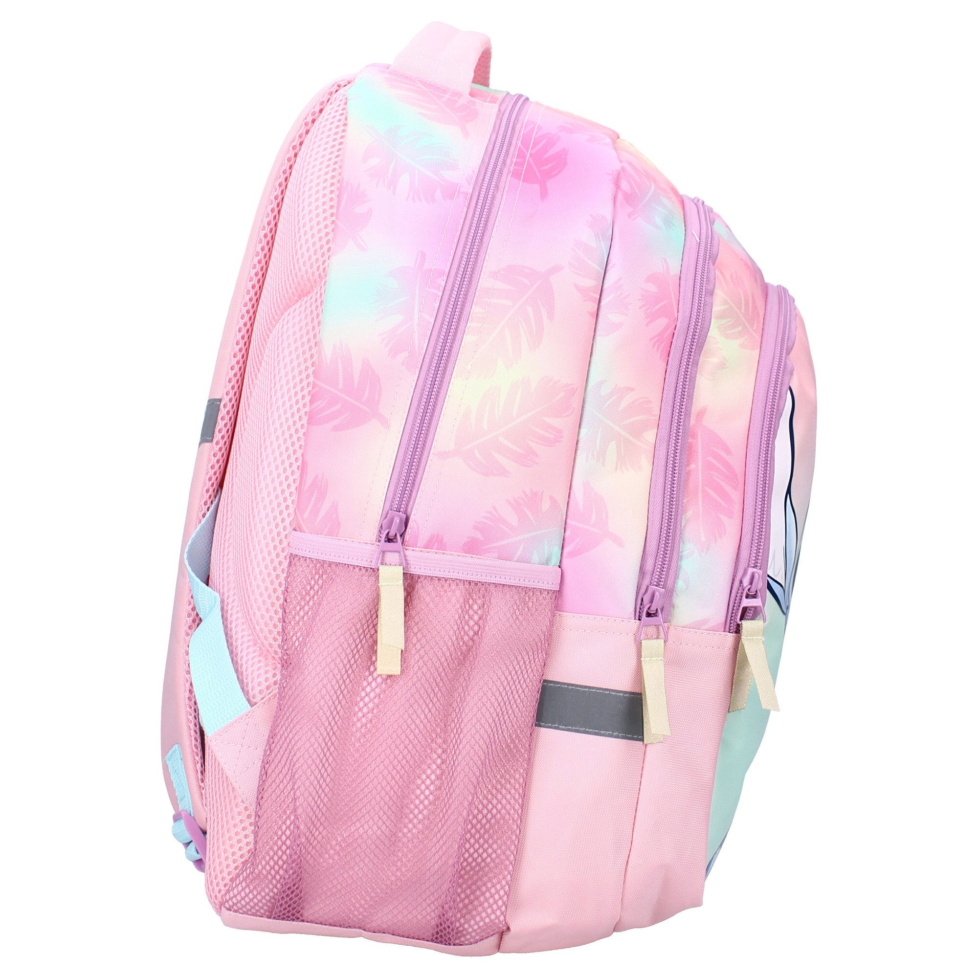 Disney Kinderrucksack Stitch Freizeitrucksack Wild Energy mit drei Fächern