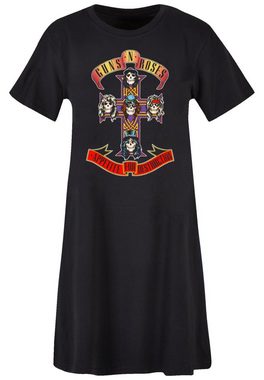 F4NT4STIC Shirtkleid Guns 'n' Roses Damen T-Shirt Kleid Print
