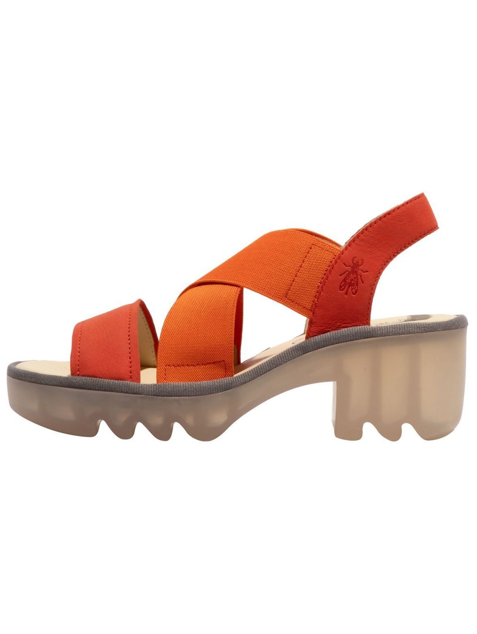 Fly London Fly London Sandalen Leder/Textil Riemchensandale