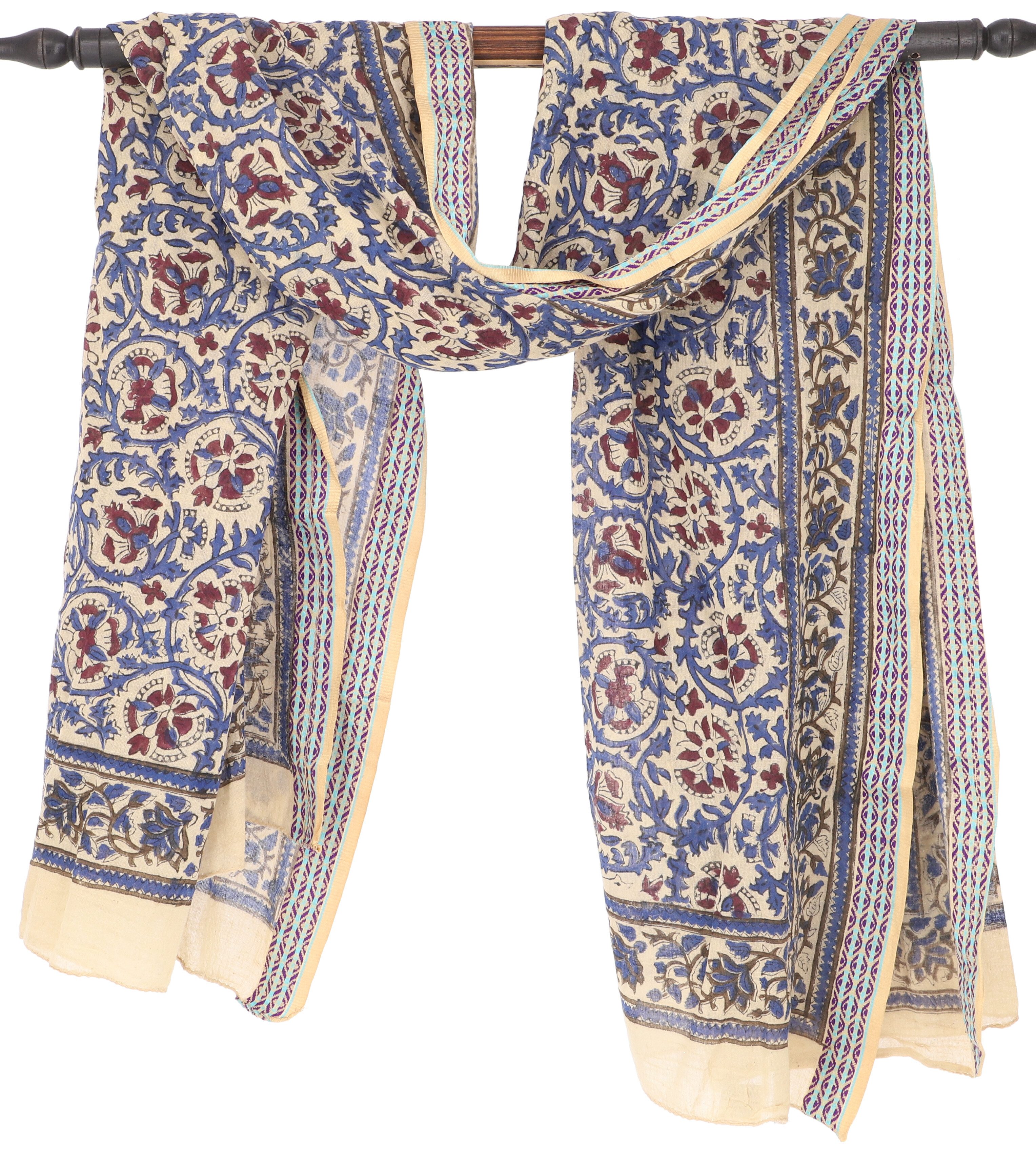 Guru-Shop Sarong Leichter Pareo, Sarong, handbedrucktes..