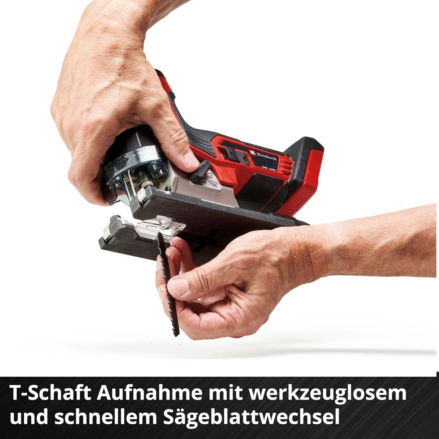 Einhell Akku-Pendelhubstichsäge Professional Stichsäge TP-JST 18/135 Li BL 18V Akku 4.0 Ah r