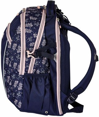 Herlitz Schulrucksack Ultimate, Blossom, enthält recyceltes Material (Global Recycled Standard)